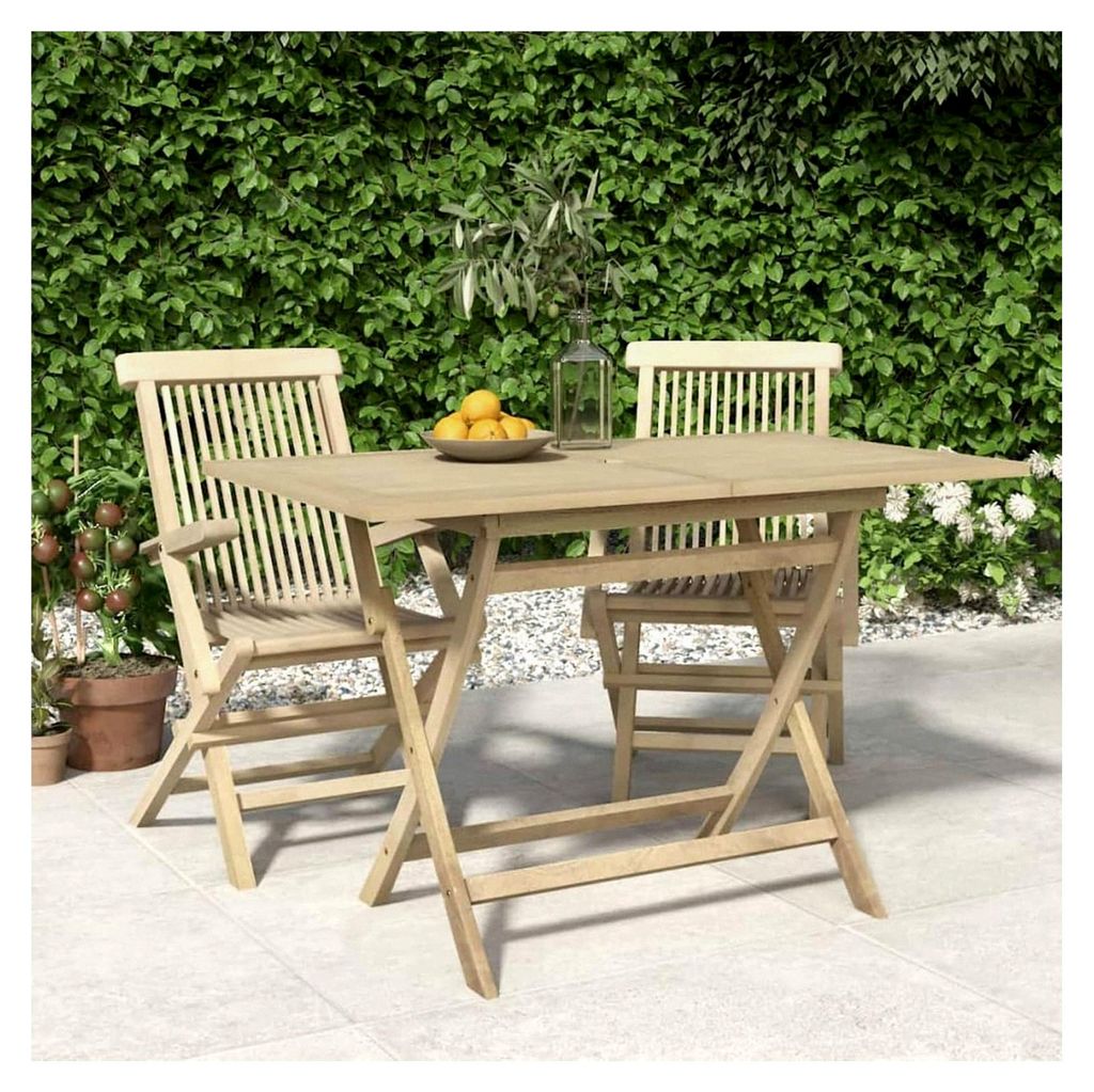 Gartentisch, Buffettisch, Esstisch für den Garten, Multifunktionstisch, Terrassentisch, Picknicktisch, Spieltisch, Flohmarkttisch, Klappbar Grau 1...