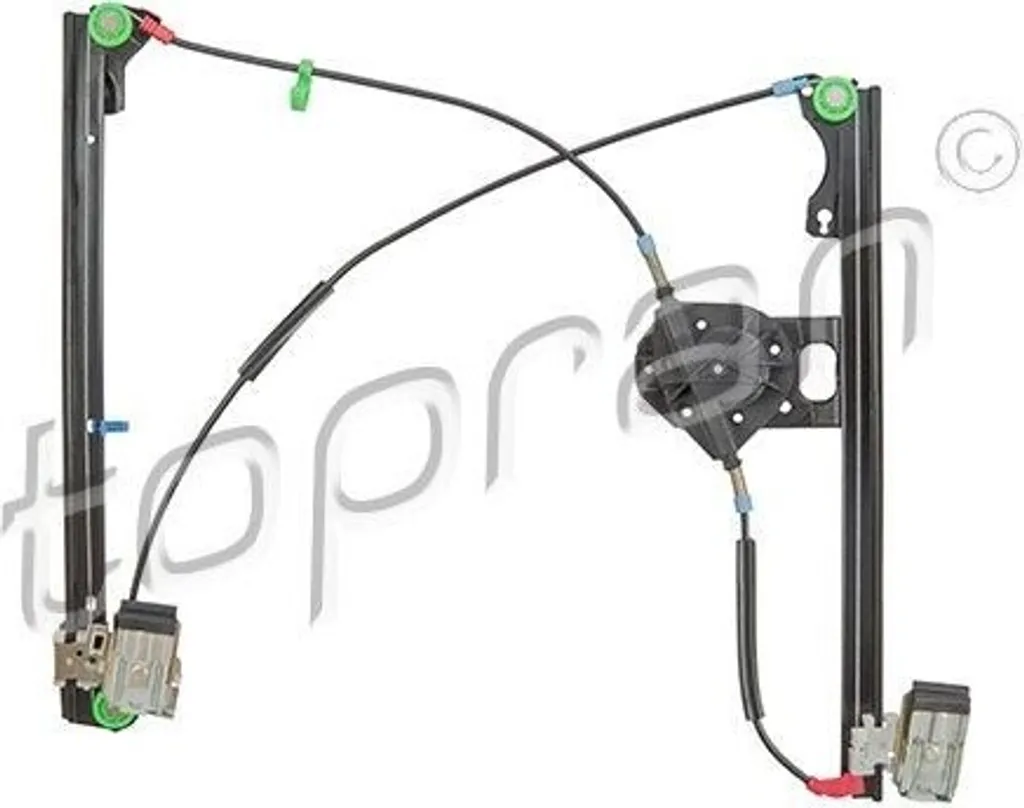 Lève-vitre avant droit TOPRAN 103 100 pour Golf III et Vento 1H0837402