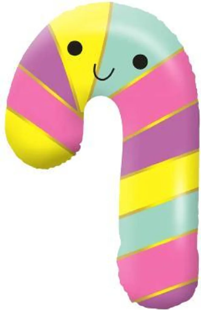 Palloncino Foil Zucchero Filato Pastello Lollipop 54x74 - Party Shop