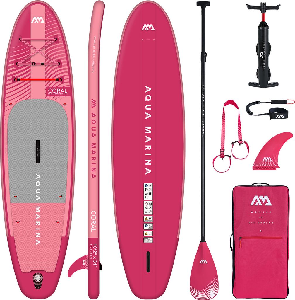 Aqua Marina Coral Raspberry 10'2'' (310 cm) Paddleboard Produktbild 