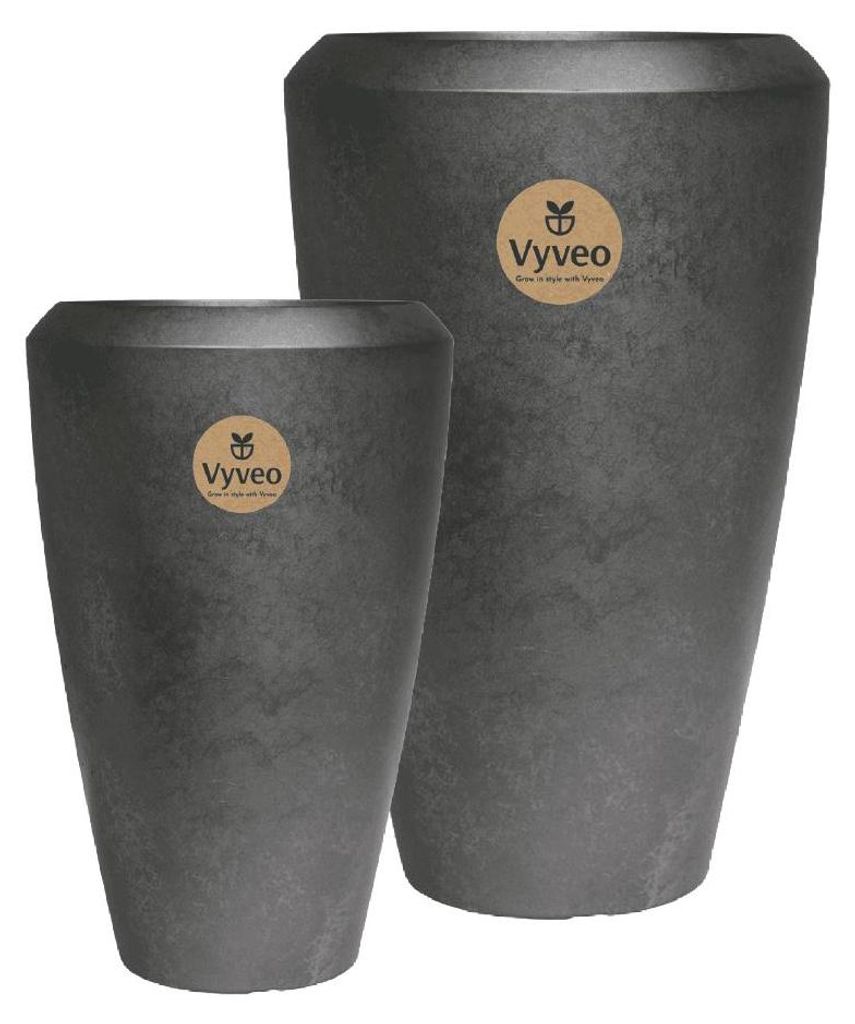 Vyveo - Vase Nalou - Silber metallic - Set van 2
