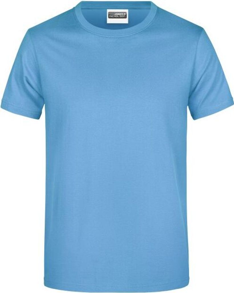 Promo-T Man 180 Klassisches T-Shirt sky-blue, Gr. 4XL