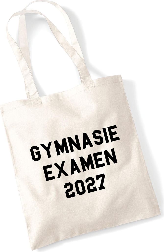 Huuraa Jutebeutel Gymnasieexamen 2027 Abschluss Schweden 10 Liter Natural Baumwolle Tasche Geschenkidee