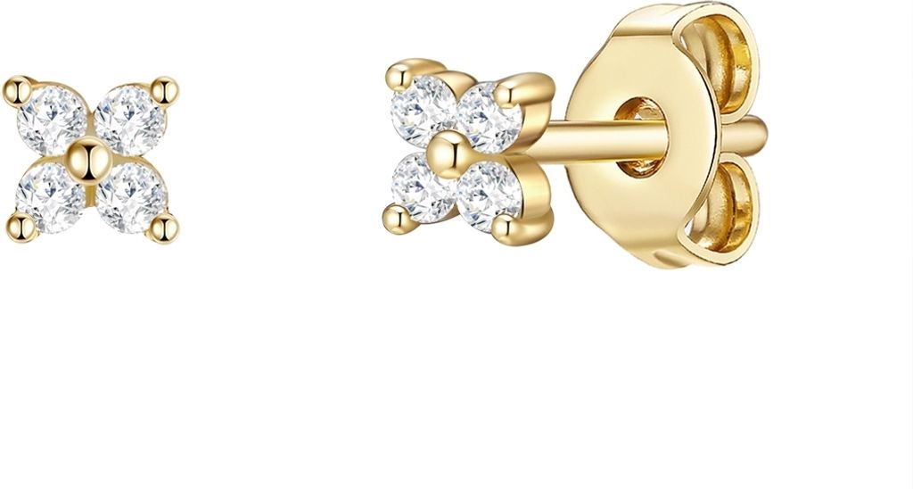 Glanzstücke München Ohrstecker Sterling Silber Zirkonia Produktbild 