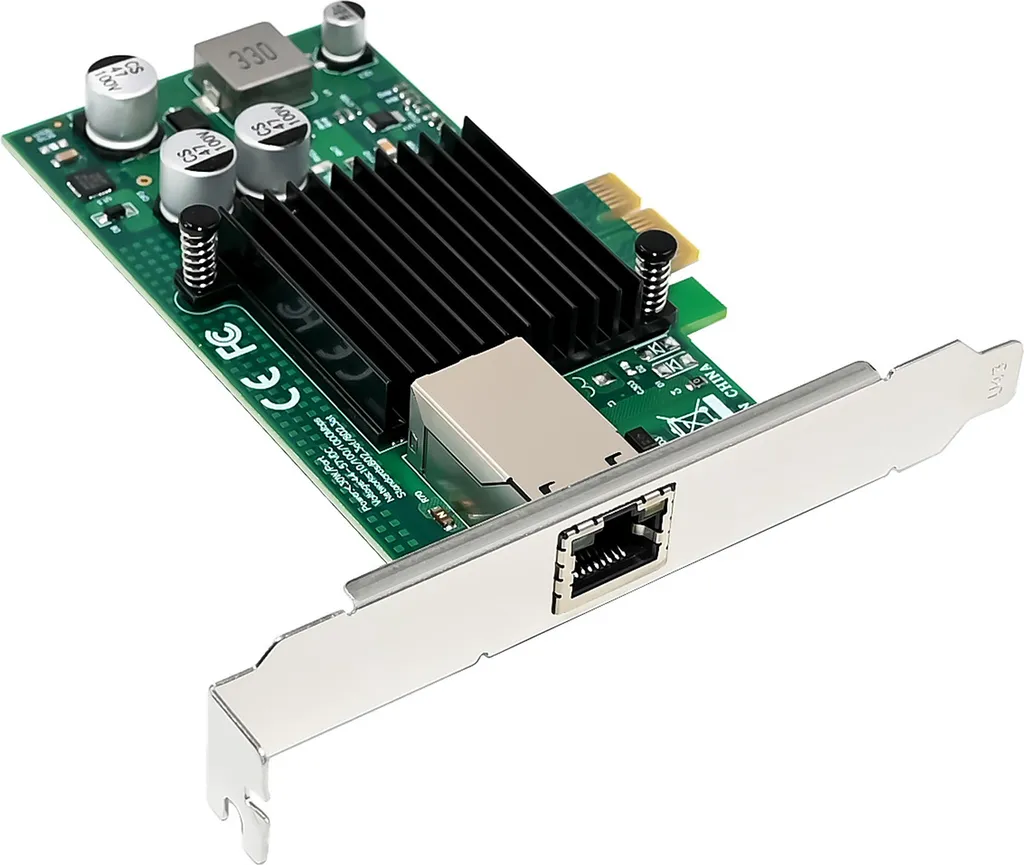 Contrôleur Réseau Ethernet Gigabit InLine PCIe PoE+ pour PC Fixe - 3