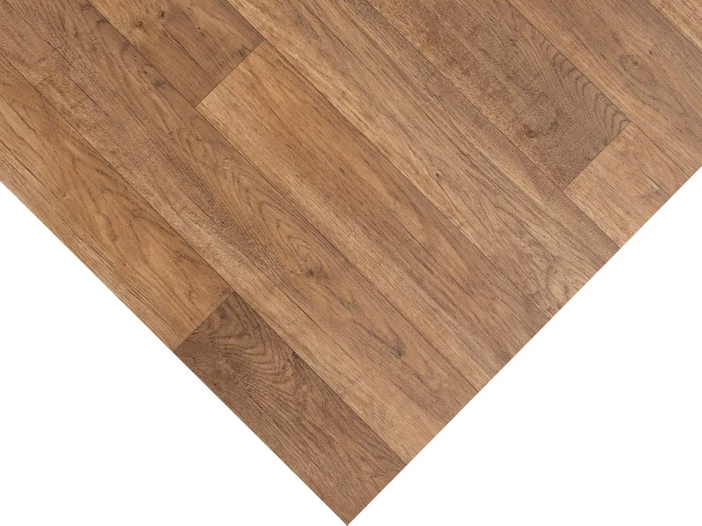 Primaflor PVC TRONTO - Eiche Modena - 2,00m x 8,00m - Meterware - Vinyl-Boden in Holzoptik, Dielen für Küche, Wohn- und Badezimmer, Hochwertige A...