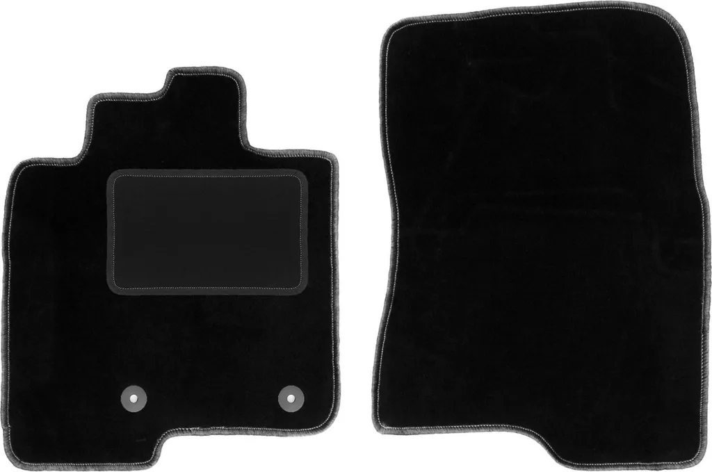 Accessori Mitsubishi Pajero IV: Tappetini Velours Neri Corta