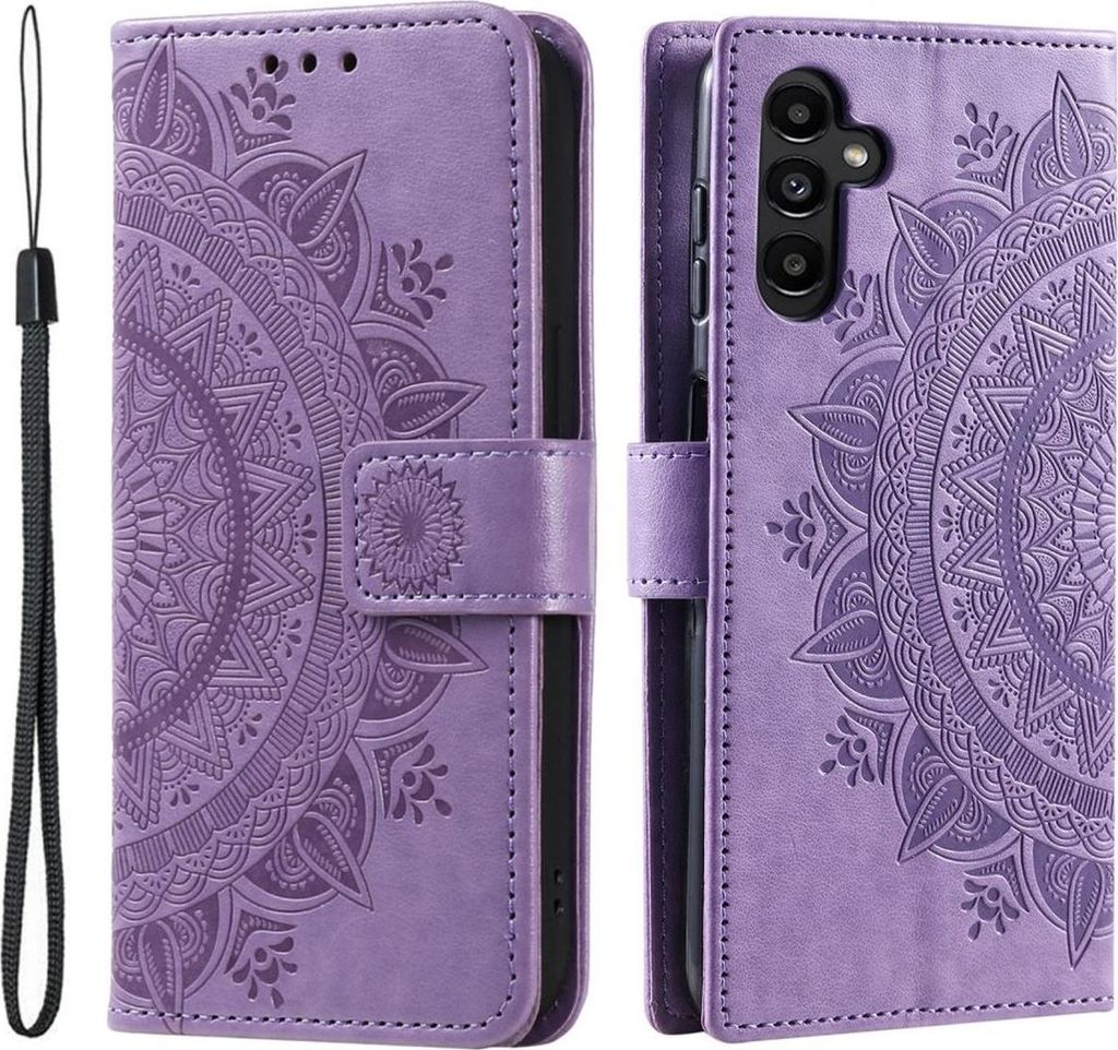 Hülle für Samsung Galaxy A34 5G Handyhülle Flip Case Cover Tasche Etui Mandala