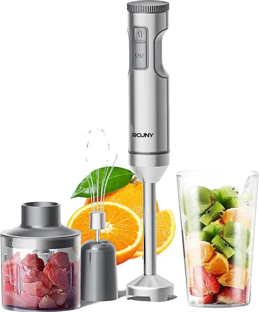 Aspirateur de Table 4 en 1 Cuisine : R Argent Gris, 14 Vitesses, Prise EU