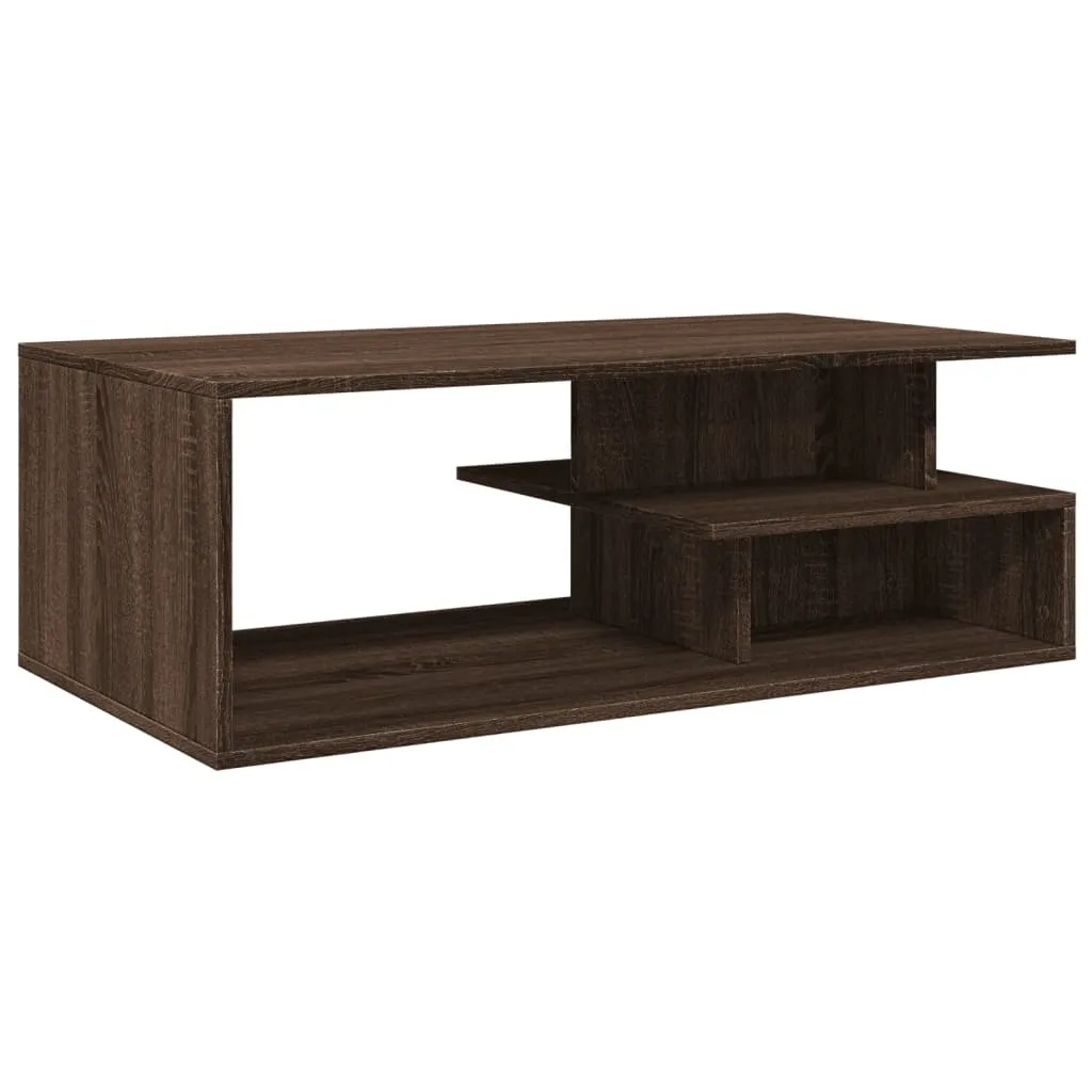 Tavolino Industrial Rovere Marrone 102x55x35 cm - New Concept Living