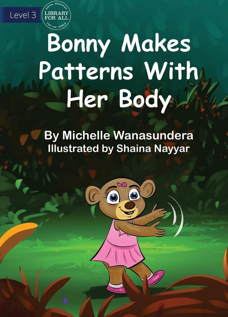 Bonny Makes Patterns with her Body