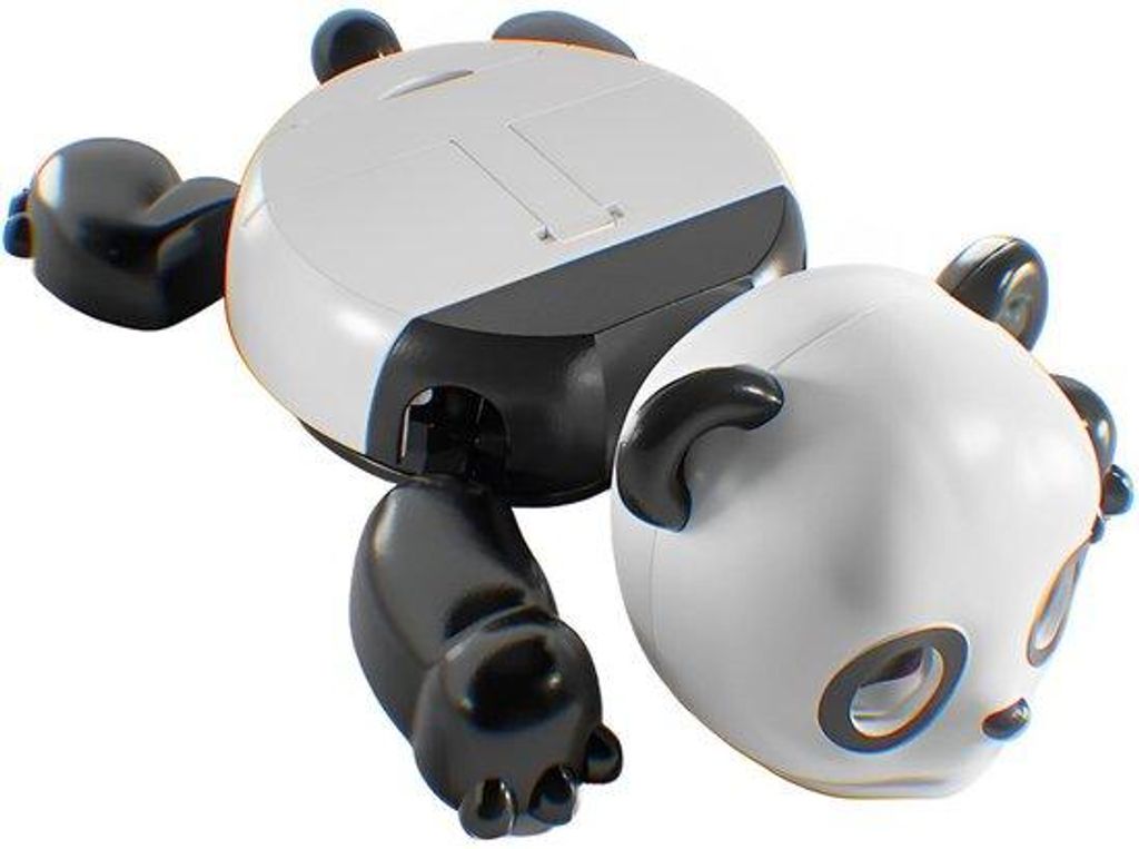 Anti-stress Panda-Underzetter, 3D, met Wiebelig Gesicht, für Gläser und Mokken, Dekoration