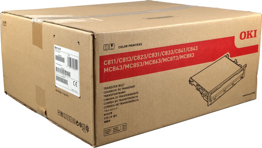 OKI 44846204, 80000 Seiten, Schwarz, C822/831/841, 1 Produktbild 