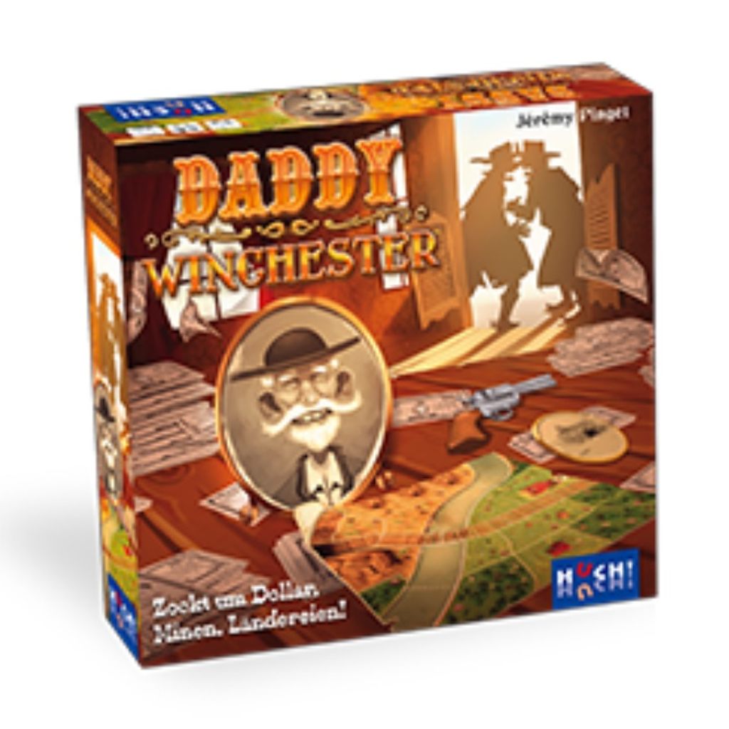 881151 - Daddy Winchester, Brettspiel, 3-5 Spieler, ab 8 Jahren (DE-Ausgabe)