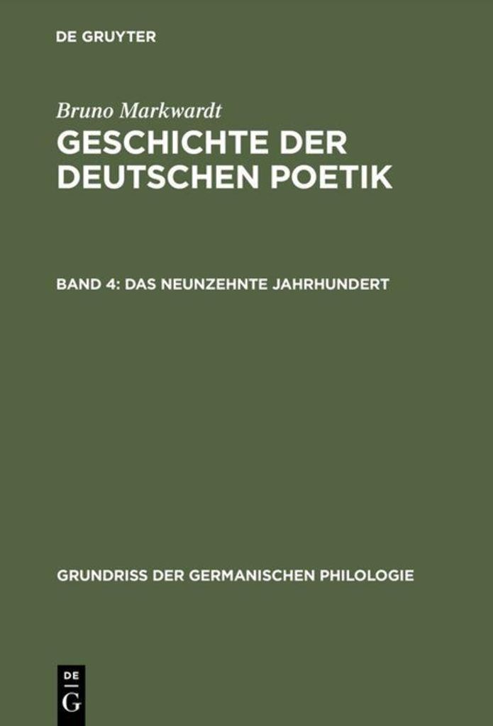 Das neunzehnte Jahrhundert