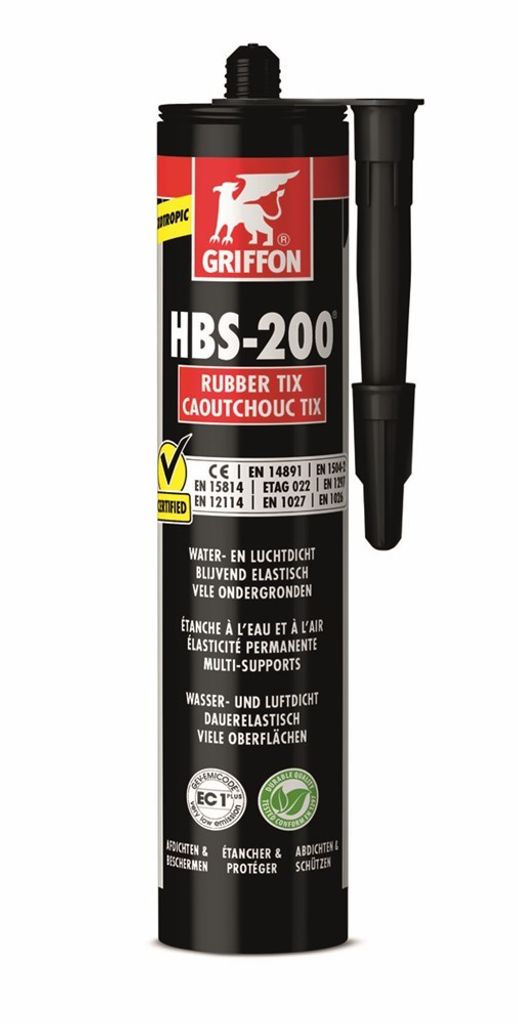 Griffon HBS-200 Rubber Tix Schutzanstrich 310ml Kartusche Dichtstoff