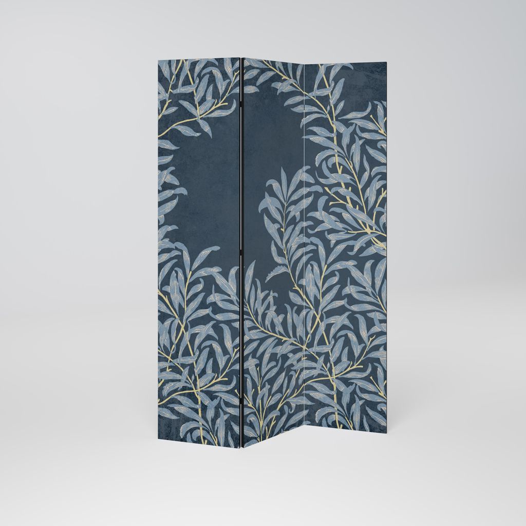 SpaceRebels Paravent Raumteiler - 3-teilig Raumtrenner, Druck 1-Seite - Raumtrenner - Trennwand Wohnung - Room Divider - Spanische Wand Deko Modern...