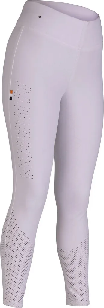 Aubrion Optima Air ER2037 Legging d'Équitation Femme Blanc Taille XS