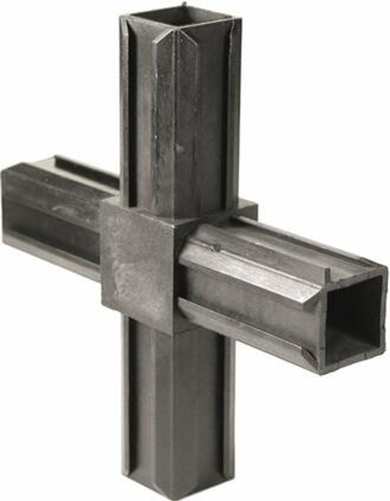 ALBERTS Rohrverbinder Vierkantrohr Steckverbinder Produktbild 