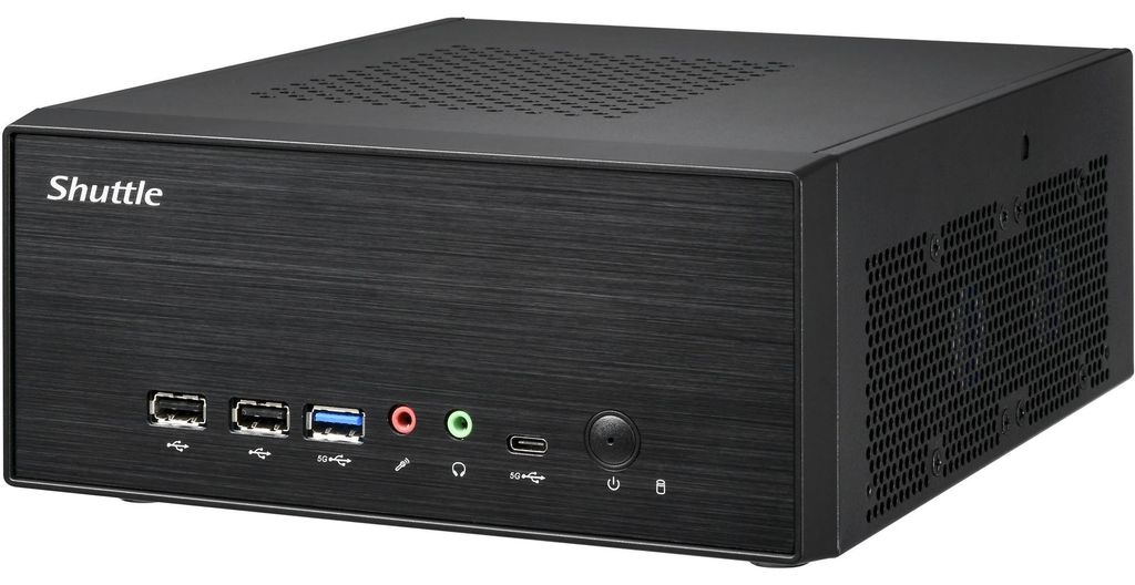 SHUTTLE Barebone XPC slim XB860G2 LGA1851 2xSODIMM DDR4 3xM.2 2xSATA