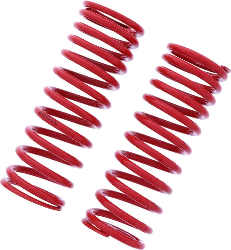 YSS Ressorts d'Amortisseurs Rouges 46-13-18-170 pour Suspension Moto