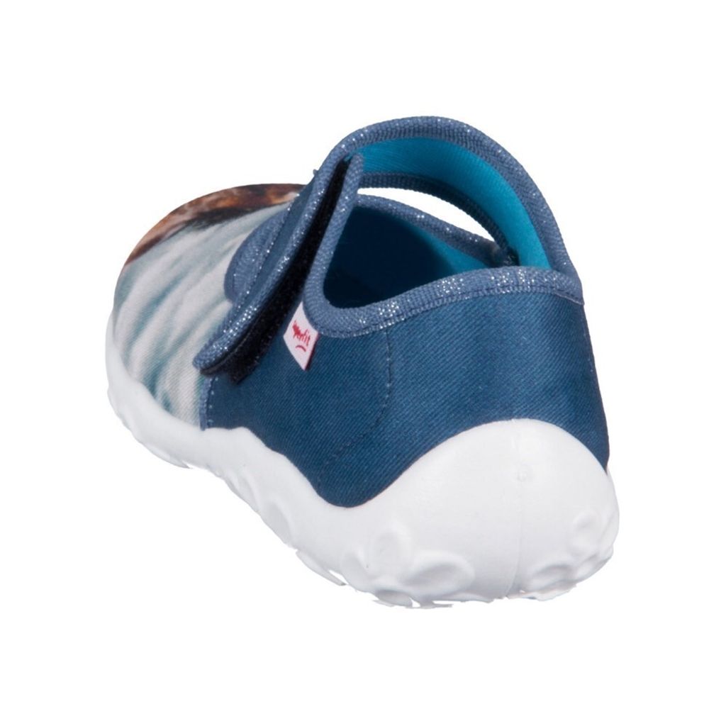 Superfit Hausschuhe Schmetterling Uni 31373236353234 Blau Produktbild 4