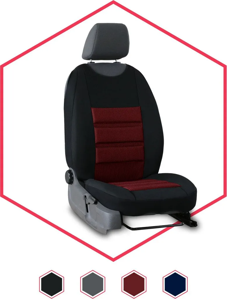 Coprisedile Auto Rosso Daewoo Universale Impermeabile - Protezione Premium