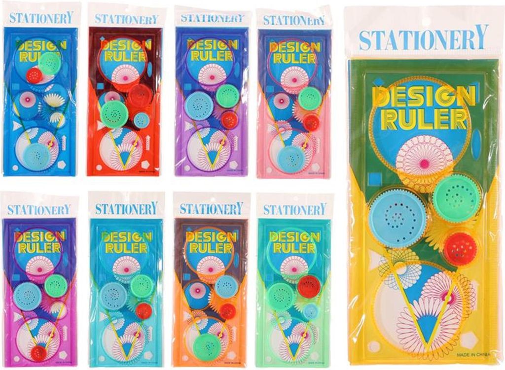 Jono Toys Spirograph-Lineal-Zeichenset