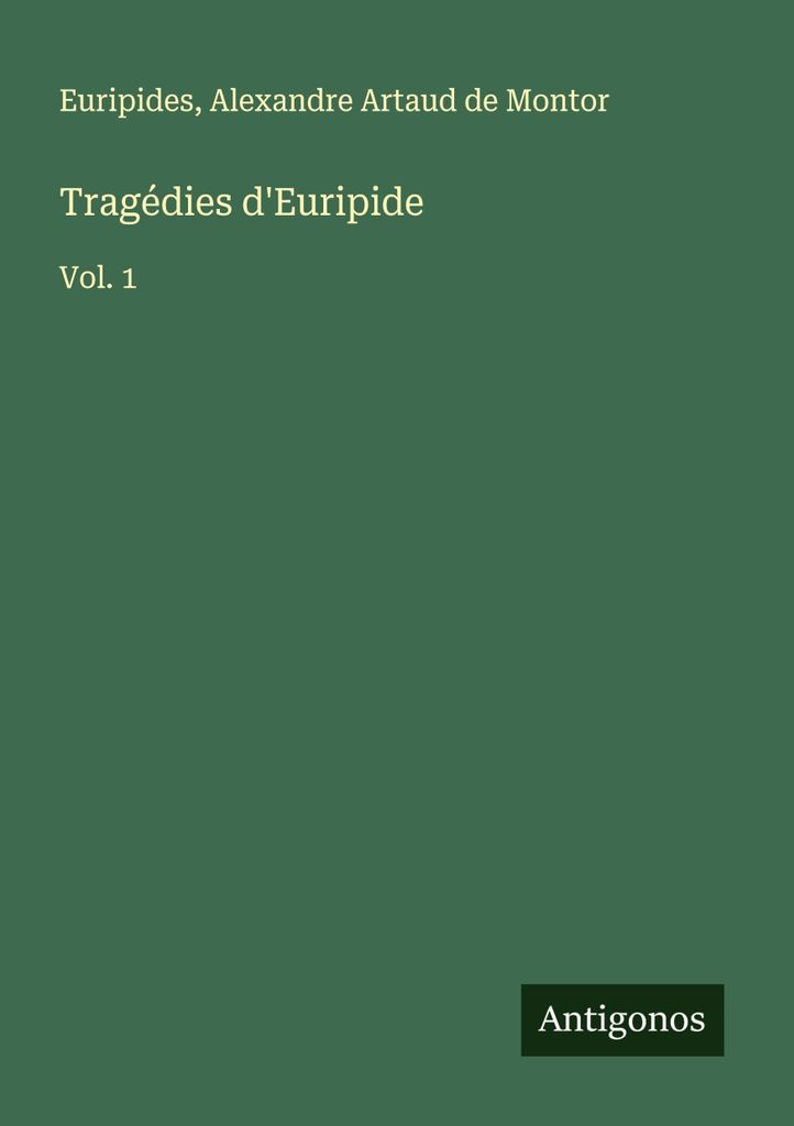Tragédies d'Euripide