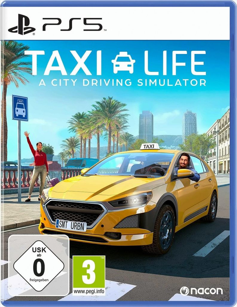 Taxi Life: A City Driving Simulator [PS5] USK/PEGI Produktbild 