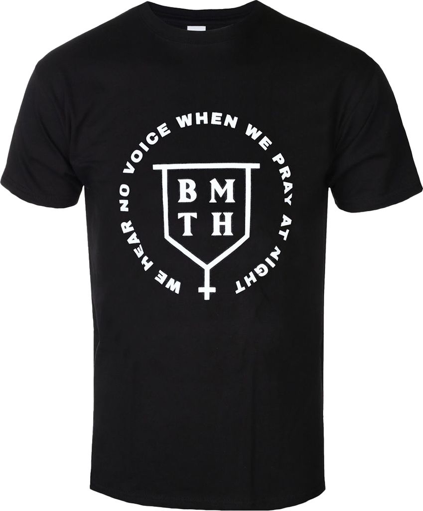 Bring Me The Horizon - "No Voice" T-Shirt für Herren/Damen Uni RO6417 (M) (Schwarz)