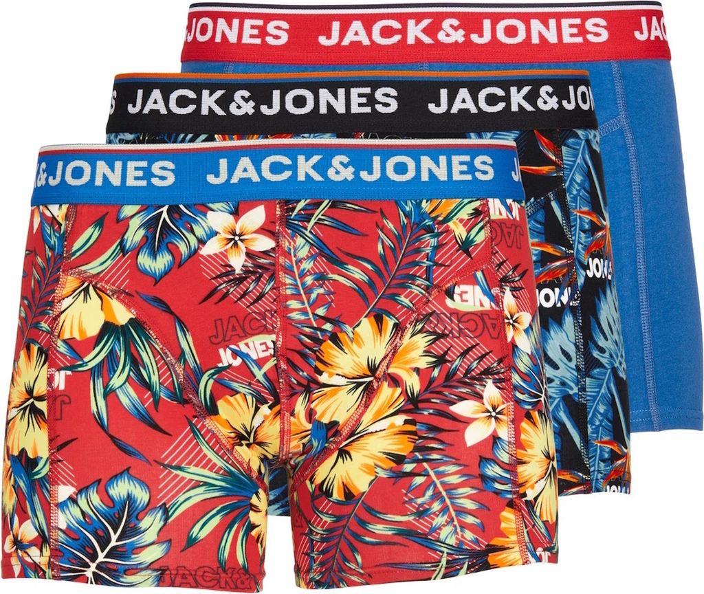 Jack & Jones Unterhose AZORES Trunks 3er Pack Produktbild 