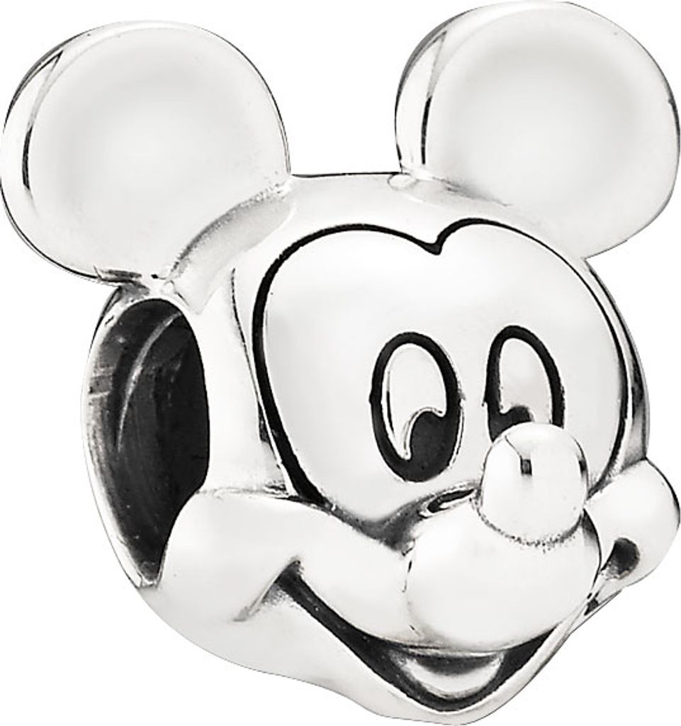PANDORA Disney Charm 791586 Micky Portrait Silber 925 Produktbild 