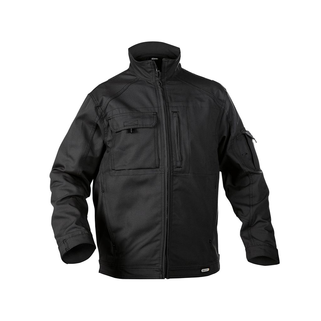 DASSY Tulsa Canvas Arbeitsjacke SCHWARZ Gr.M Länge: STANDARD