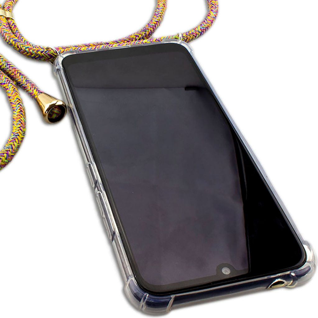 caseroxx Schutz-Hülle TPU-Hülle kompatibel mit Gigaset GS195 / GS195LS, Gummi Handy Tasche bunt