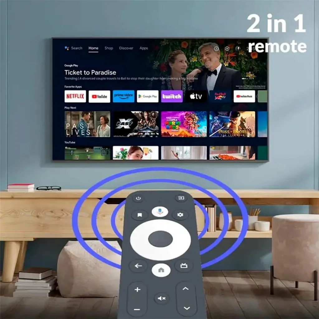 STRONG Leap-UNA Android TV Streaming Stick 4K UHD avec Google TV Intégré - 34