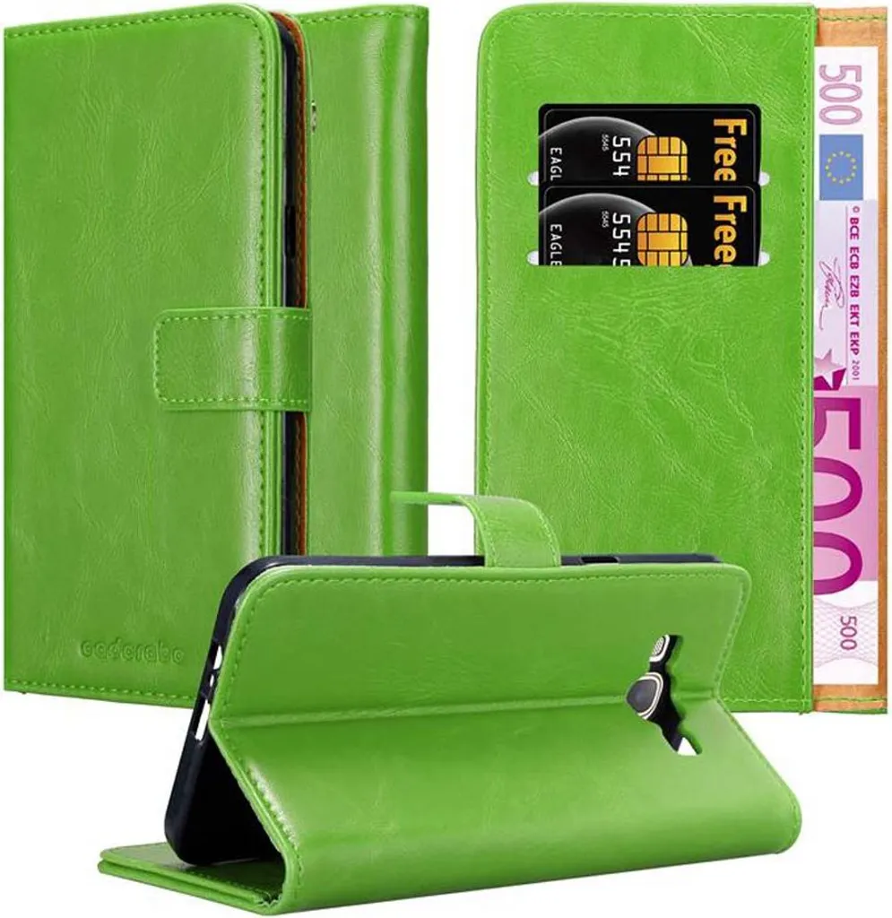 Cover Verde Samsung Galaxy A8 2015 Cadorabo | Eleganza in Similpelle