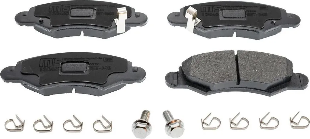 Jeu de plaquettes de frein avant pour Opel Agila A H00 série MS Set