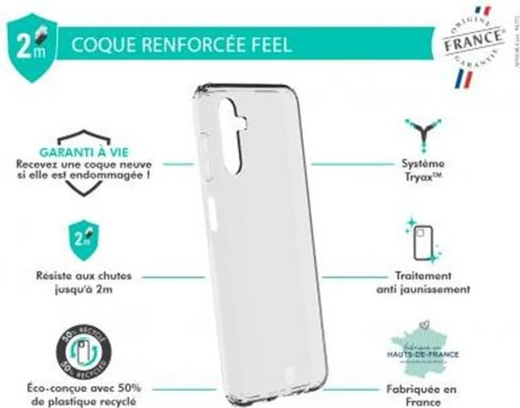 Custodia Force Case Feel per Samsung Galaxy A04S - Protezione Rinforzata - 2