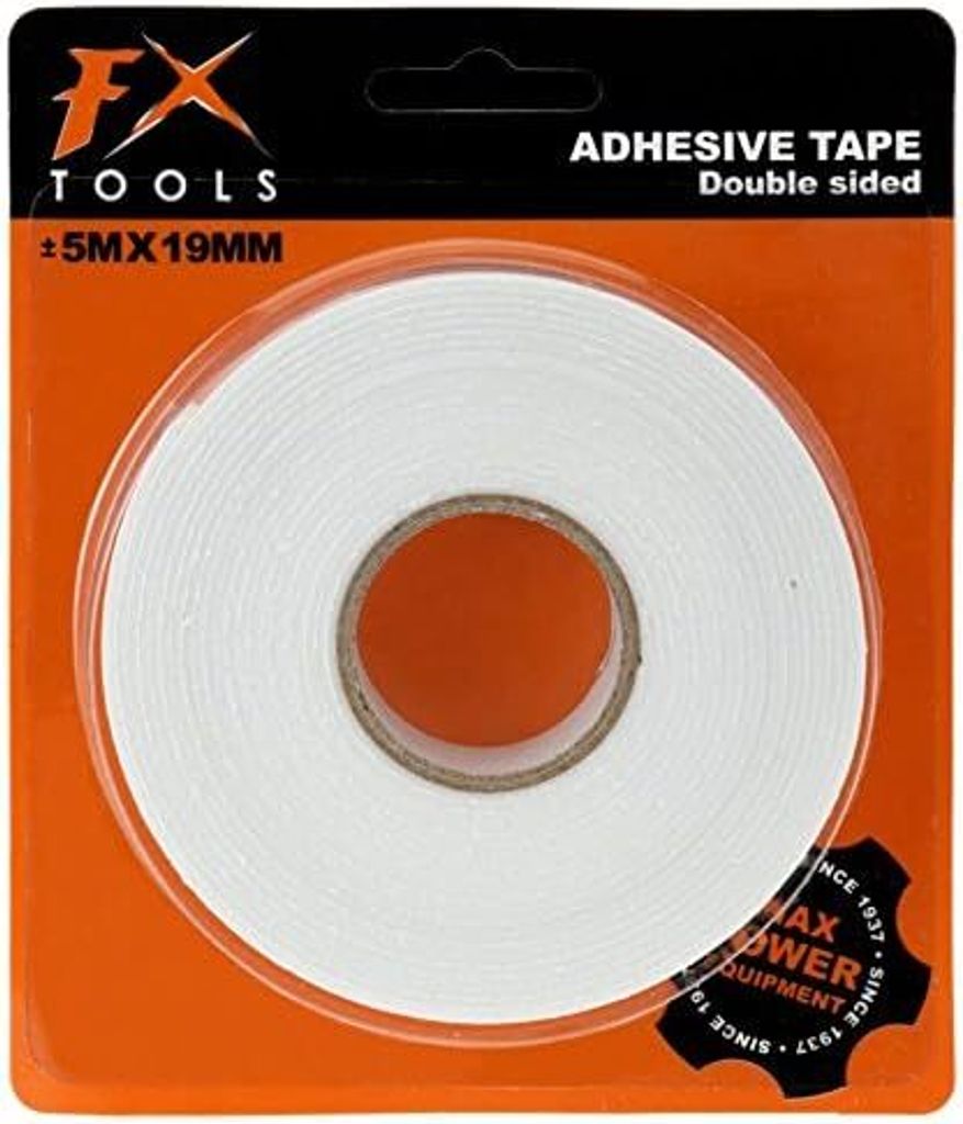 Doppelseitiges Klebeband 5,0m x19mm weiss Max Power Produktbild 