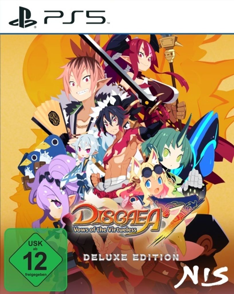 Disgaea 7  PS-5   Vows of the Virtueless  Deluxe Edition - Produktbild 