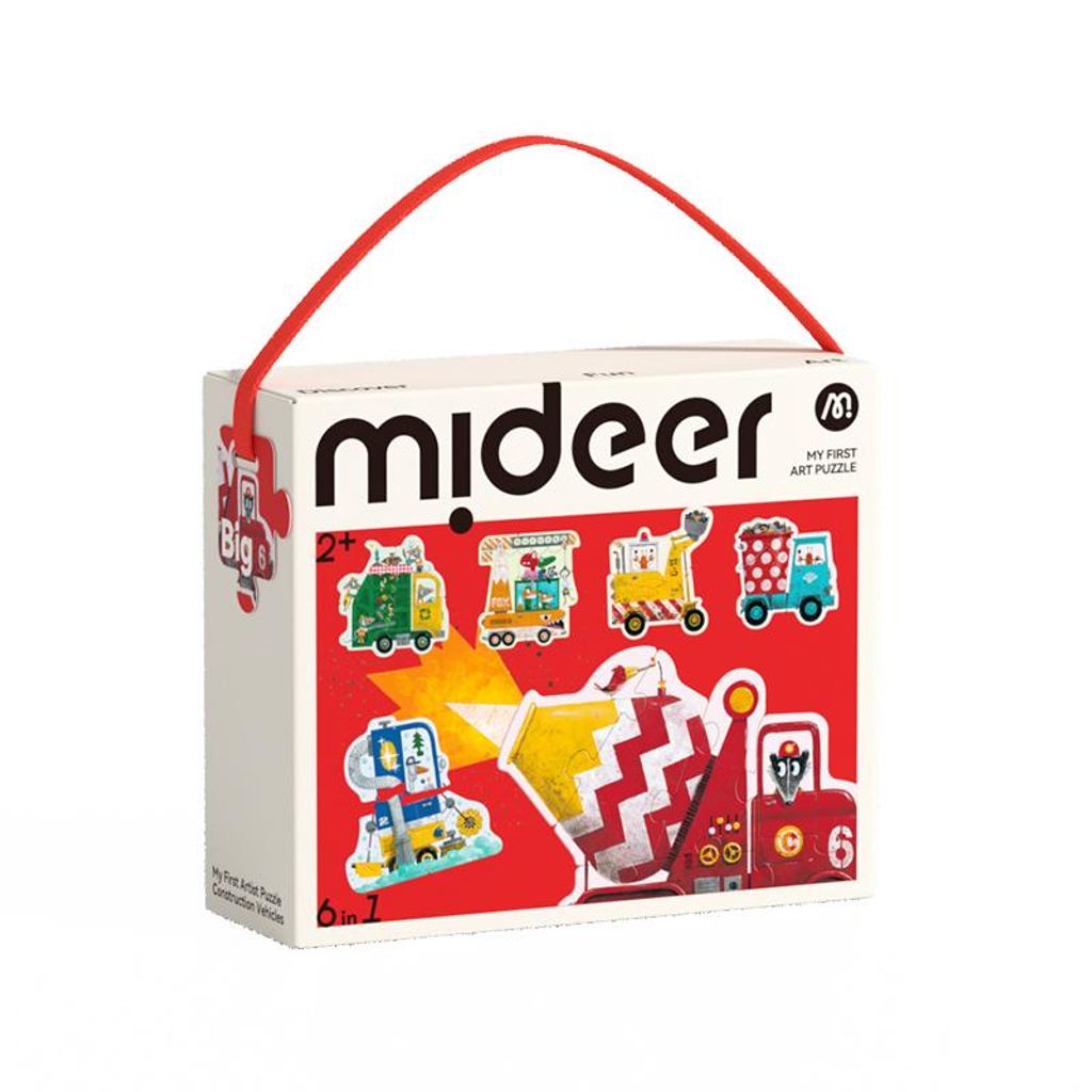 Mideer Mein erstes Puzzle – Verkehrsmittel – 22 Teile Produktbild 