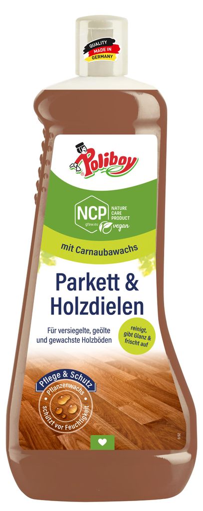 Poliboy NCP Parkett und Holzdielen Pflege - 1 Liter - Produktbild 