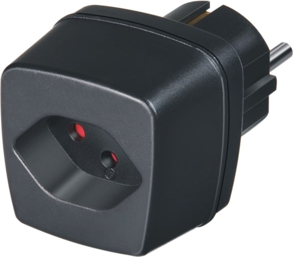 Brennenstuhl Reisestecker CH => Schutzkontakt, 1508480