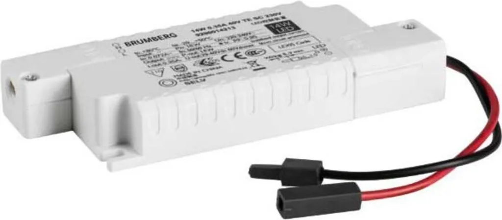 Convertisseur LED 350mA Brumberg : Éliminez Scintillement et Bruit