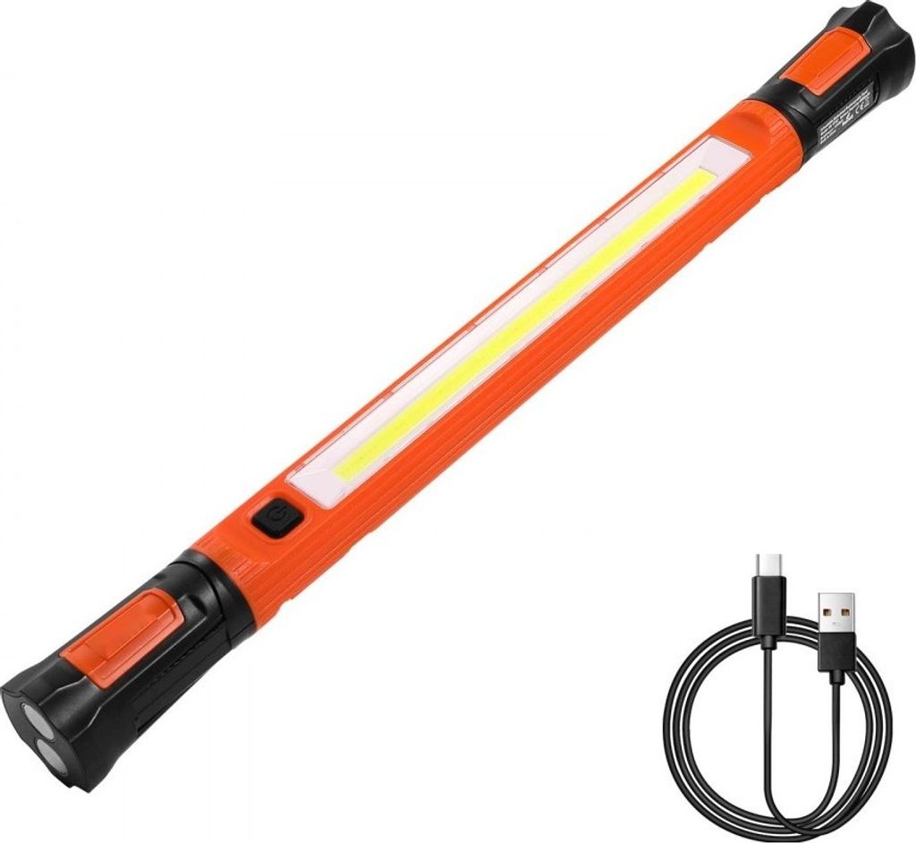 Werkstattlampe Arbeitsleuchte 1250LM - Leistungsstarke LED Arbeitslampe mit 6000mAh für Autoreparaturen - Flexible Beleuchtung für Werkstatt und ...