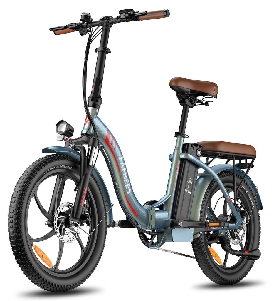 E-Bike FAFREES F20 Pro - Motor 250W Batterie 36V20Ah 20 Zoll Reifen Mechanische Scheibenbremsen - Auroragrün