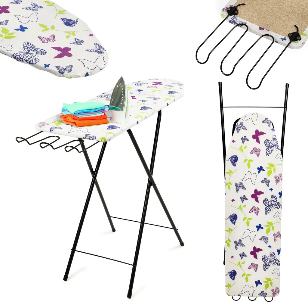 Planche à repasser pliable 100x30 cm avec support fer fixe - Modèle L01 - 2
