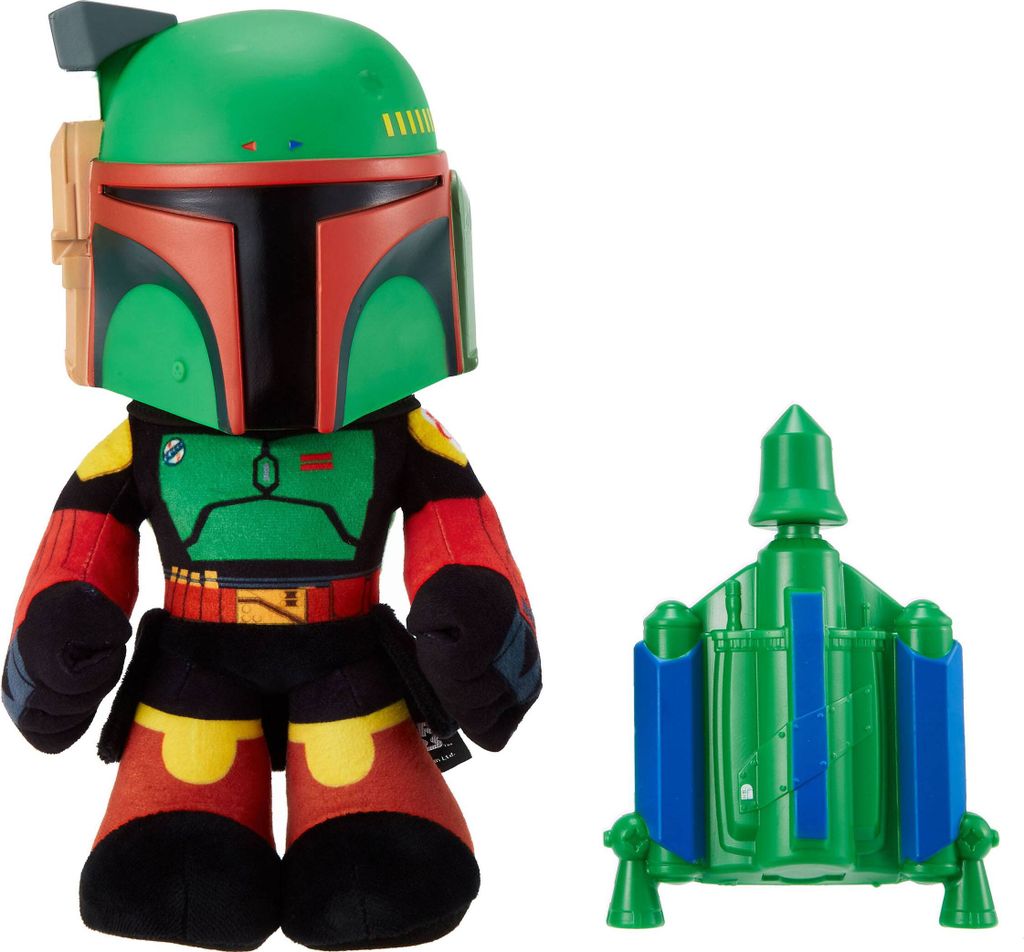 Peluche funzionale Star Wars Boba Fett (circa 30 cm) Immagine del prodotto 
