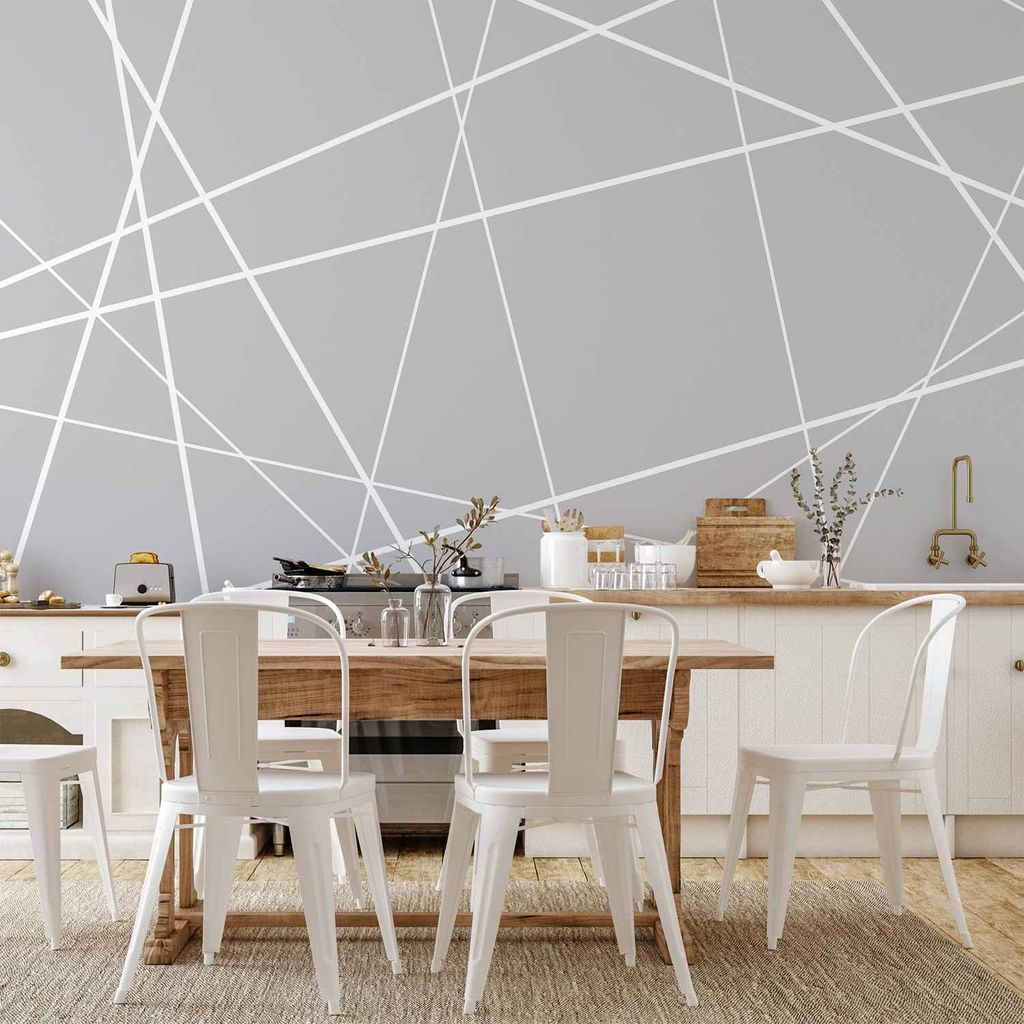 Vlies Fototapete - Modern Cobweb 350x245 cm Muster a-A-0222-a-b